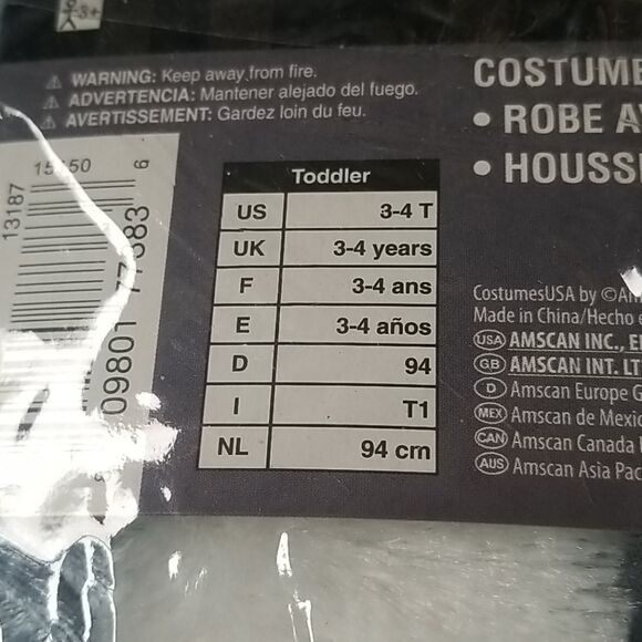 ARTIC PRINCESS NWOT COSTUME TODDLER 3-4 - Picture 5 of 5